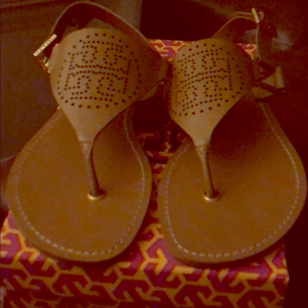 Daniela-Vintage Calf Tory Burch Sandal